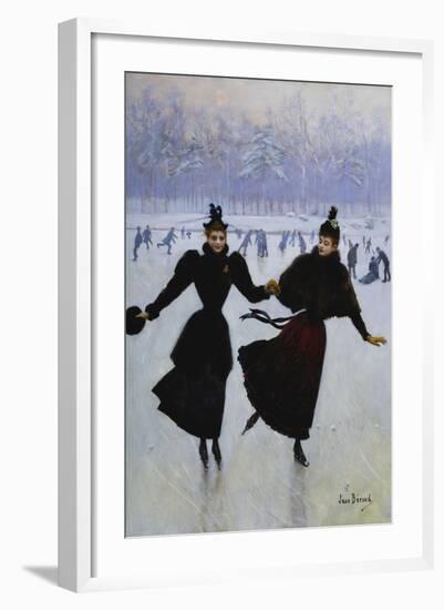 The Skaters-Jean Béraud-Framed Giclee Print