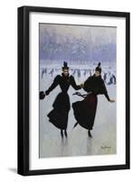 The Skaters-Jean Béraud-Framed Giclee Print