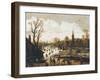 The Skaters-Jan Van Goyen-Framed Giclee Print