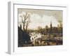 The Skaters-Jan Van Goyen-Framed Giclee Print