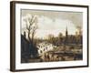 The Skaters-Jan Van Goyen-Framed Giclee Print