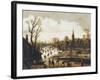 The Skaters-Jan Van Goyen-Framed Giclee Print