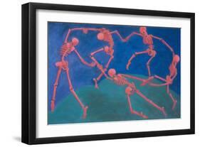 The (Skelly) Dance-Marie Marfia Fine Art-Framed Giclee Print