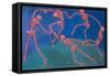 The (Skelly) Dance-Marie Marfia Fine Art-Framed Stretched Canvas