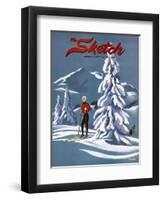 The Sketch Front Cover, 1957-null-Framed Photographic Print