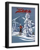 The Sketch Front Cover, 1957-null-Framed Photographic Print