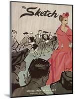 The Sketch Front Cover, 1957-null-Mounted Art Print