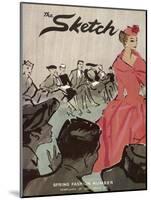 The Sketch Front Cover, 1957-null-Mounted Art Print