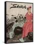 The Sketch Front Cover, 1957-null-Framed Stretched Canvas