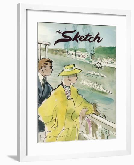 The Sketch, June 1955-The Vintage Collection-Framed Giclee Print