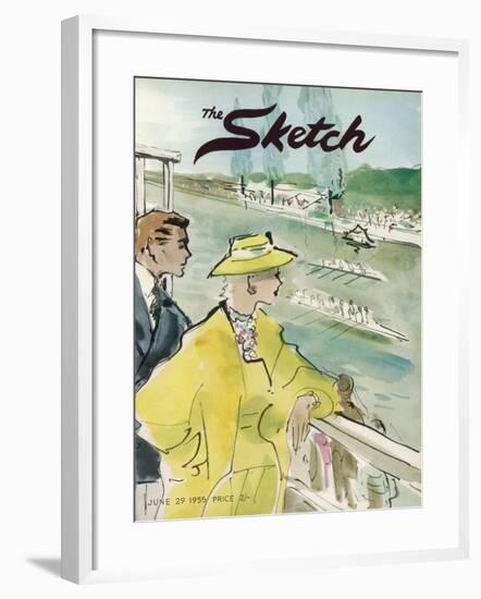 The Sketch, June 1955-The Vintage Collection-Framed Giclee Print