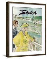 The Sketch, June 1955-The Vintage Collection-Framed Giclee Print