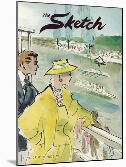 The Sketch, June 1955-The Vintage Collection-Mounted Giclee Print