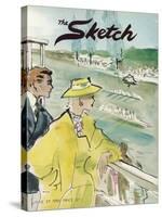 The Sketch, June 1955-The Vintage Collection-Stretched Canvas