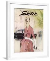 The Sketch, June 1956-The Vintage Collection-Framed Giclee Print