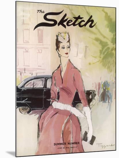 The Sketch, June 1956-The Vintage Collection-Mounted Giclee Print