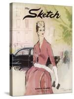 The Sketch, June 1956-The Vintage Collection-Stretched Canvas