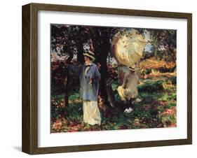 The Sketchers, 1914-John Singer Sargent-Framed Giclee Print