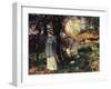 The Sketchers, 1914-John Singer Sargent-Framed Giclee Print