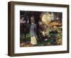 The Sketchers, 1914-John Singer Sargent-Framed Giclee Print