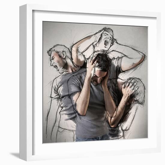 The Sketches Inside Me-Sebastien Del-Framed Photographic Print