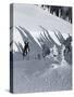 The Skier, 1928-Rudolph Koppitz-Stretched Canvas