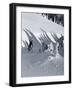 The Skier, 1928-Rudolph Koppitz-Framed Photographic Print