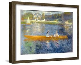 The Skiff (La Yole), 1875-Pierre-Auguste Renoir-Framed Giclee Print