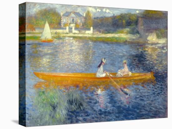 The Skiff (La Yole), 1875-Pierre-Auguste Renoir-Stretched Canvas