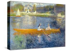 The Skiff (La Yole), 1875-Pierre-Auguste Renoir-Stretched Canvas