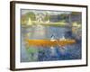 The Skiff (La Yole), 1875-Pierre-Auguste Renoir-Framed Giclee Print