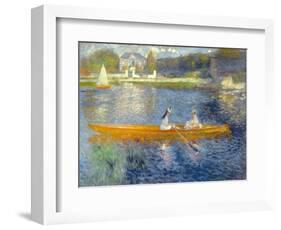 The Skiff (La Yole), 1875-Pierre-Auguste Renoir-Framed Giclee Print