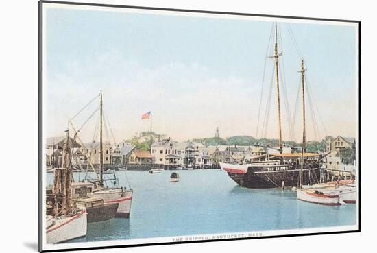 The Skipper, Nantucket, Massachusetts-null-Mounted Art Print