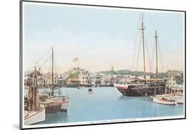 The Skipper, Nantucket, Massachusetts-null-Mounted Art Print