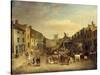 The Skipton Fair of 1830-Thomas Burras of Leeds-Stretched Canvas