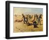 The Skirmish Line-Charles Shreyvogel-Framed Premium Giclee Print