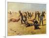 The Skirmish Line-Charles Shreyvogel-Framed Premium Giclee Print