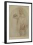 The Skull, 1929-Alphonse Mucha-Framed Giclee Print