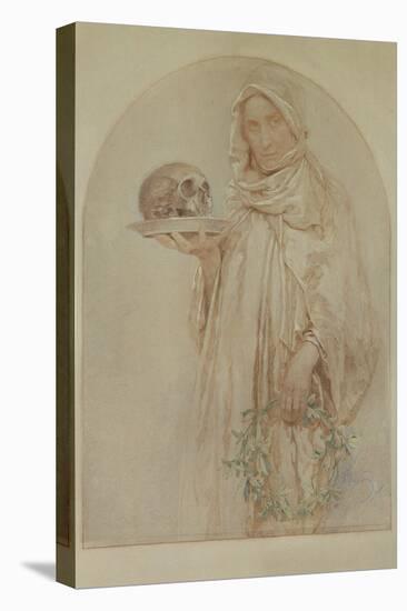 The Skull, 1929-Alphonse Mucha-Stretched Canvas