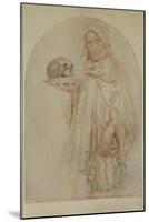 The Skull, 1929-Alphonse Mucha-Mounted Giclee Print