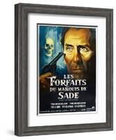 The Skull, French poster, Peter Cushing, 1965-null-Framed Art Print