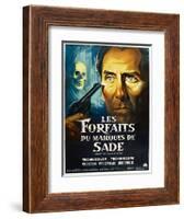 The Skull, French poster, Peter Cushing, 1965-null-Framed Art Print