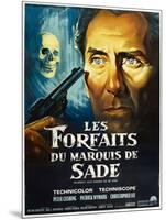 The Skull, French poster, Peter Cushing, 1965-null-Mounted Art Print