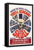 The Skull-null-Framed Stretched Canvas