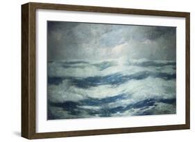 The Sky and the Ocean, 1913-Emil Carlsen-Framed Giclee Print