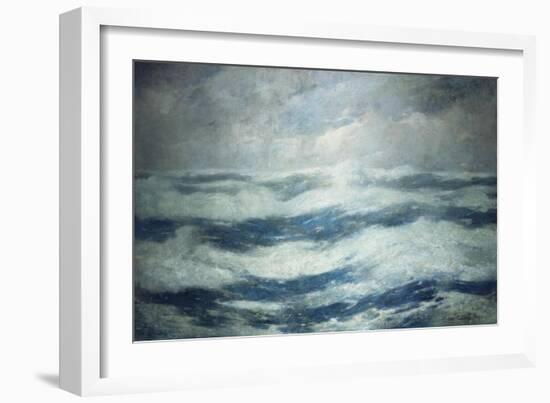 The Sky and the Ocean, 1913-Emil Carlsen-Framed Giclee Print