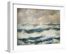 The Sky and the Ocean, 1913-Emil Carlsen-Framed Giclee Print