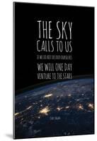 The Sky Calls To Us-null-Mounted Poster