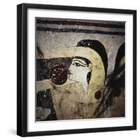 The sky goddess Nut devouring the Sun, 20th dynasty, Ancient Egypt, c1126-1108 BC-Werner Forman-Framed Giclee Print