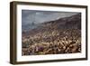 The Sky-High Capital City of La Paz, Bolivia Lies in a Deep Canyon Below the Andes Mountains-Sergio Ballivian-Framed Photographic Print